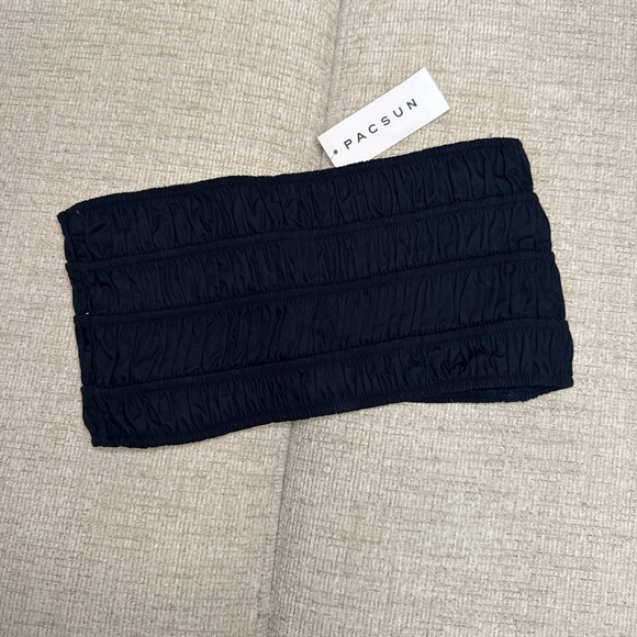 Navy Tube Top - Picture 1 of 3
